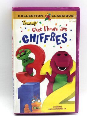 Barney - C'est L'heure Des Chiffres/ Time To Counting (VHS)(French)